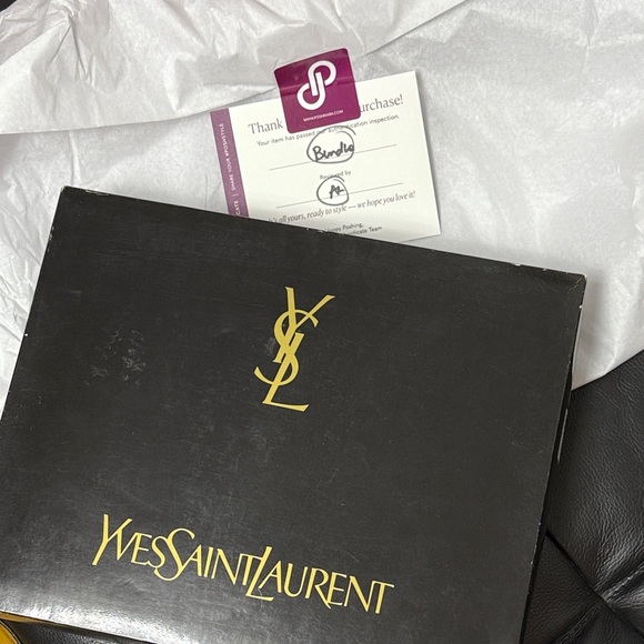 Yves Saint Laurent Cream Throw New in box - Picture 6 of 6